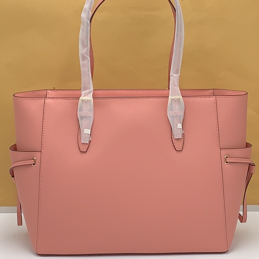 MICHAEL KORS GILLY LARGE DRAWSTRING TRAVEL TOTE PRIMROSE COLOR - Picture 5 of 15
